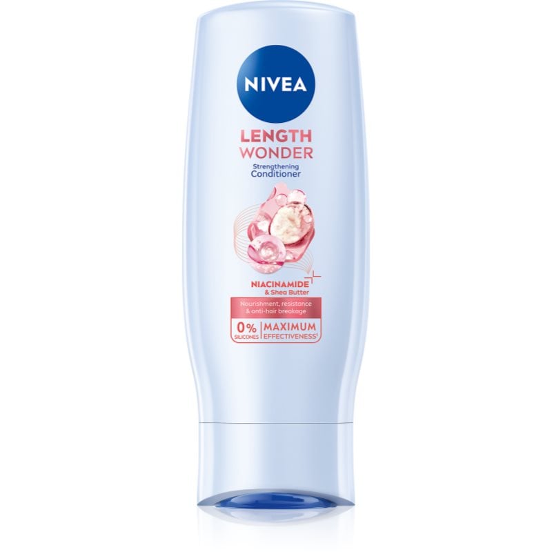 NIVEA Length Wonder подсилващ балсам за цъфтяща коса