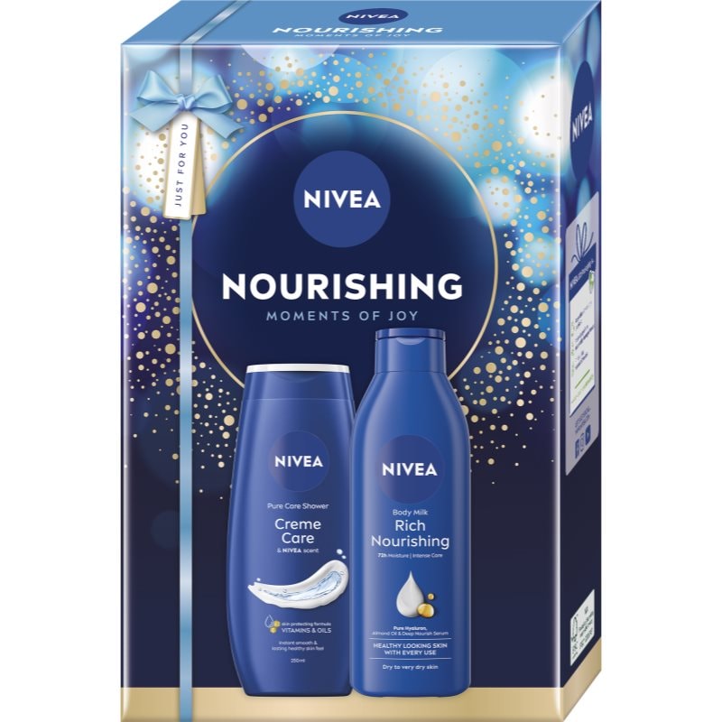 NIVEA Nourishing Moments of Joy подаръчен комплект за тяло - Комплект - Сравни цени от 1 магазин с безплатна доставка