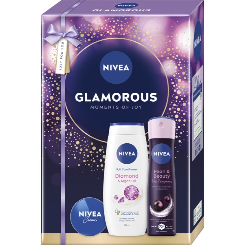 NIVEA Glamorous Moments of Joy подаръчен комплект за тяло - Комплект - Сравни цени от 1 магазин с безплатна доставка