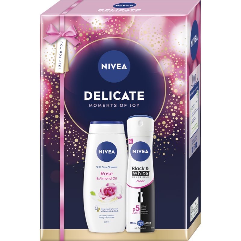 NIVEA Delicate Moments of Joy подаръчен комплект за тяло - Комплект - Сравни цени от 1 магазин с безплатна доставка