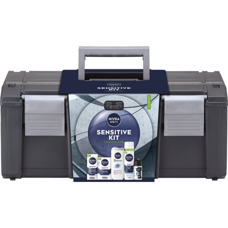 Nivea NIVEA MEN Sensitive Kit подаръчен комплект за лице и тяло - Мъжки парфюм - Сравни цени от 1 магазин с безплатна доставка