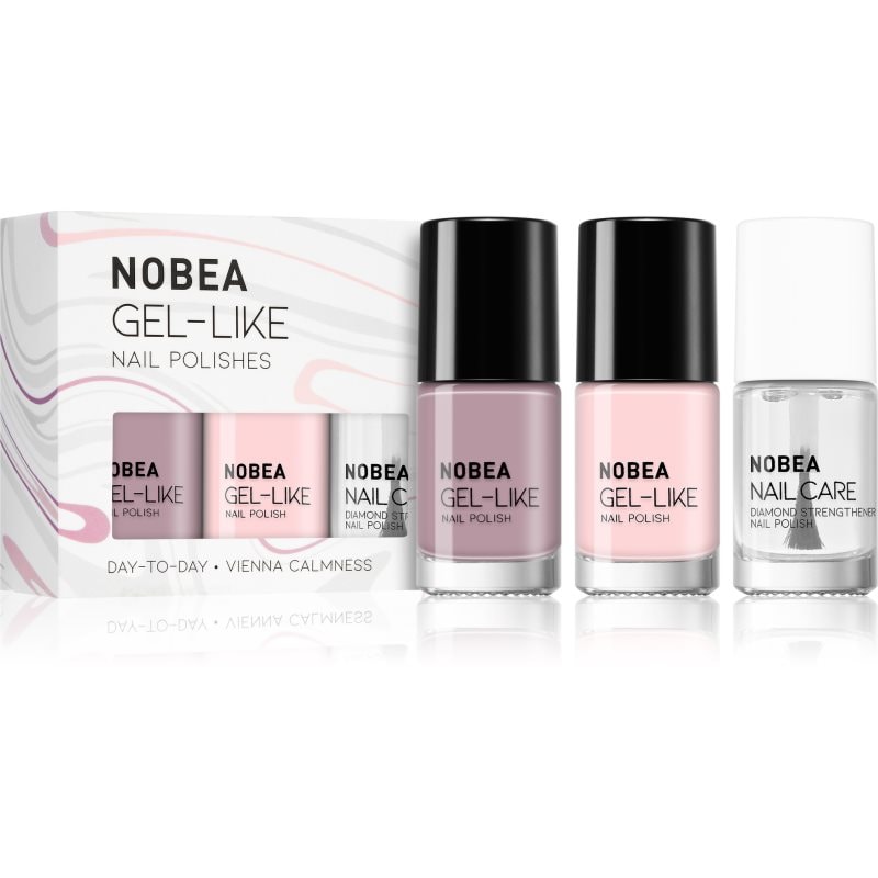 NOBEA Day-to-Day Vienna Calmness Set комплект лак за нокти - Комплект - Сравни цени от 1 магазин с безплатна доставка