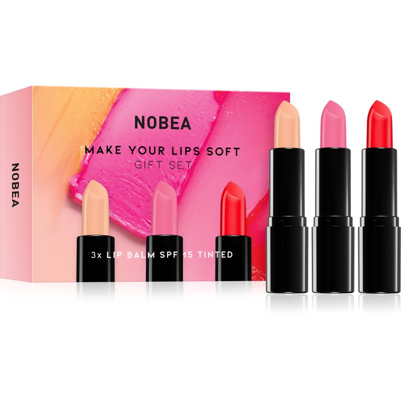 NOBEA NOBEA Beauty Pleasure NOBEA Make Your Lips Soft Gift Set комплект за устни подаръчно издание - Унисекс парфюм - Сравни цени от 1 магазин с безплатна доставка