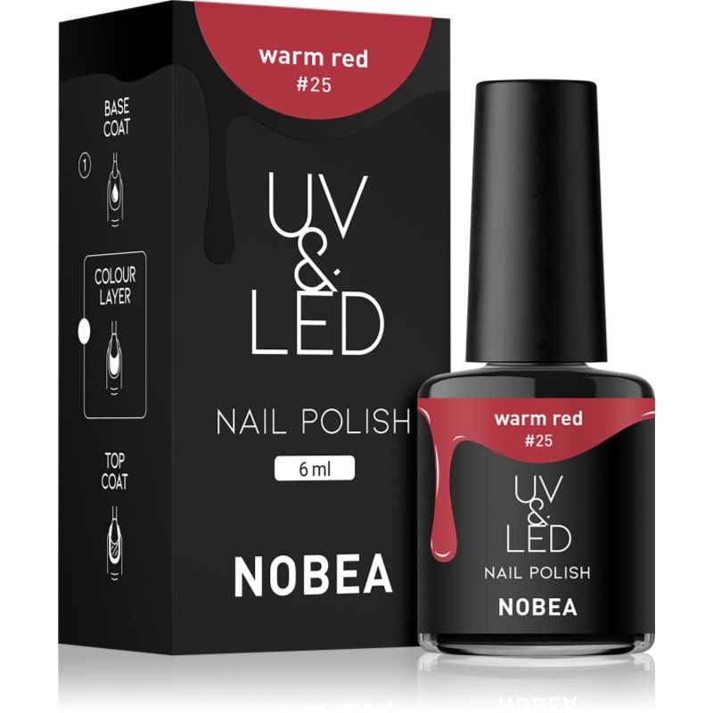 NOBEA NOBEA UV & LED Nail Polish гел лак за нокти с използване на UV/LED лампа бляскав - Унисекс парфюм 6мл - Сравни цени от 1 магазин с безплатна доставка