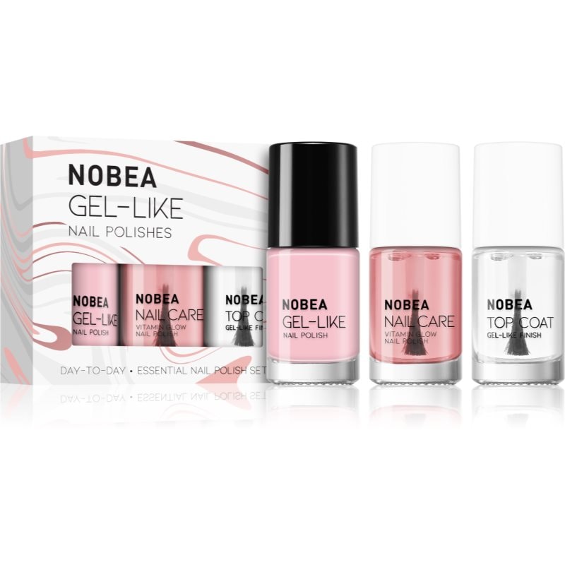 NOBEA NOBEA Day-to-Day Essential Nail Polish Set комплект лак за нокти Essential nail polish set - Унисекс парфюм - Сравни цени от 1 магазин с безплатна доставка