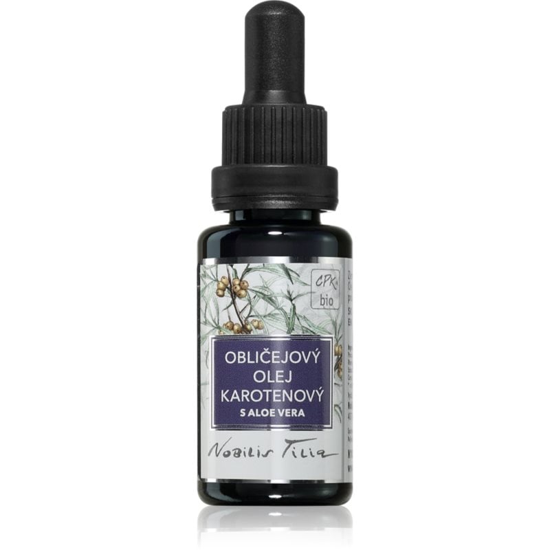 Nobilis Tilia Obličejový olej Karotenový s Aloe Vera подхранващо олио за лице