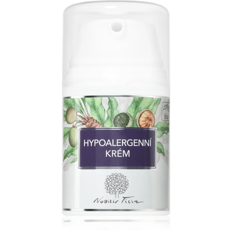 Nobilis Tilia Hypoalergenní krém лек крем без парфюм - Грижа за лице - Сравни цени от 1 магазин с безплатна доставка