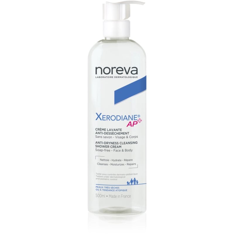 Noreva Xerodiane AP+ Anti-dryness Shower Cream интензивен подхранващ душ крем за чувствителна кожа