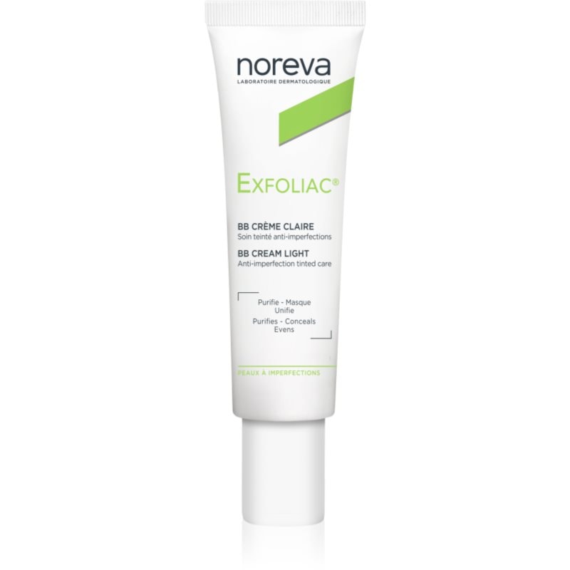 Noreva Exfoliac Anti-Imperfection Cream Tinted ББ крем - Грим - Сравни цени от 1 магазин с безплатна доставка