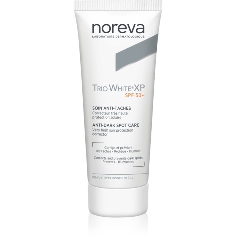 Noreva Trio White XP Anti-Dark Spot Care SPF 50+ слънцезащитен крем за лице против пигментни петна SPF 50+ - Грижа за лице - Сравни цени от 1 магазин с безплатна доставка