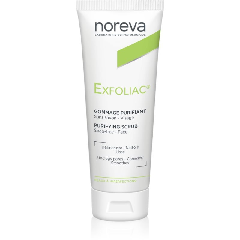 Noreva Exfoliac Purifying Scrub почистващ пилинг за проблемна кожа - Грижа за лице - Сравни цени от 1 магазин с безплатна доставка