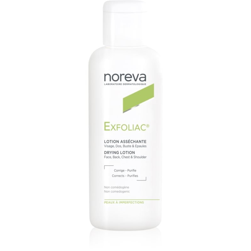 Noreva Noreva Exfoliac Drying Lotion локална грижа против акне - Унисекс парфюм 125мл - Сравни цени от 1 магазин с безплатна доставка