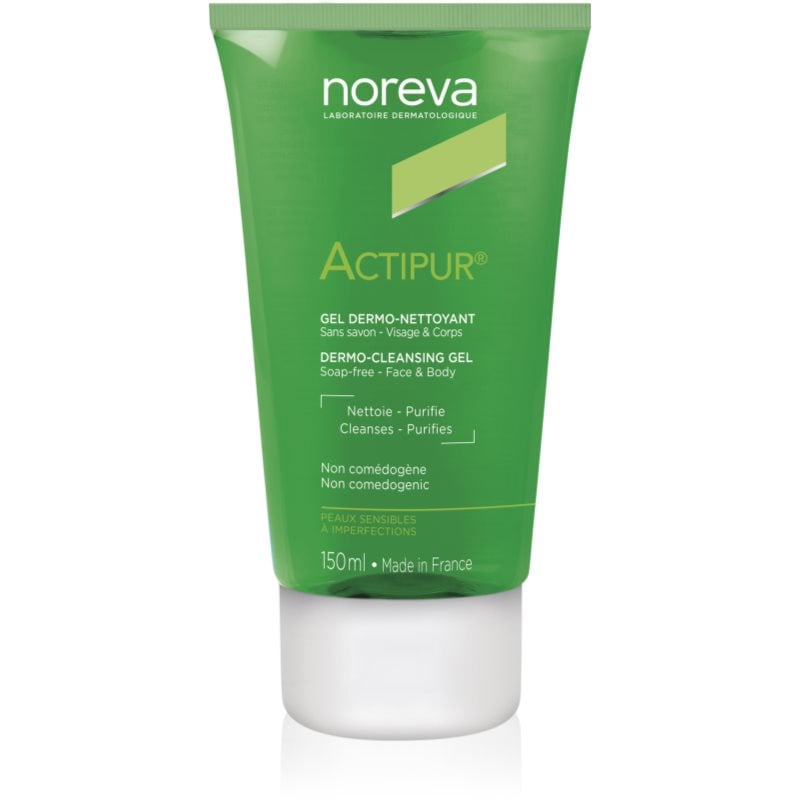 Noreva Actipur Dermo-Cleansing Gel лек почистващ гел за чувствителна кожа на лицето
