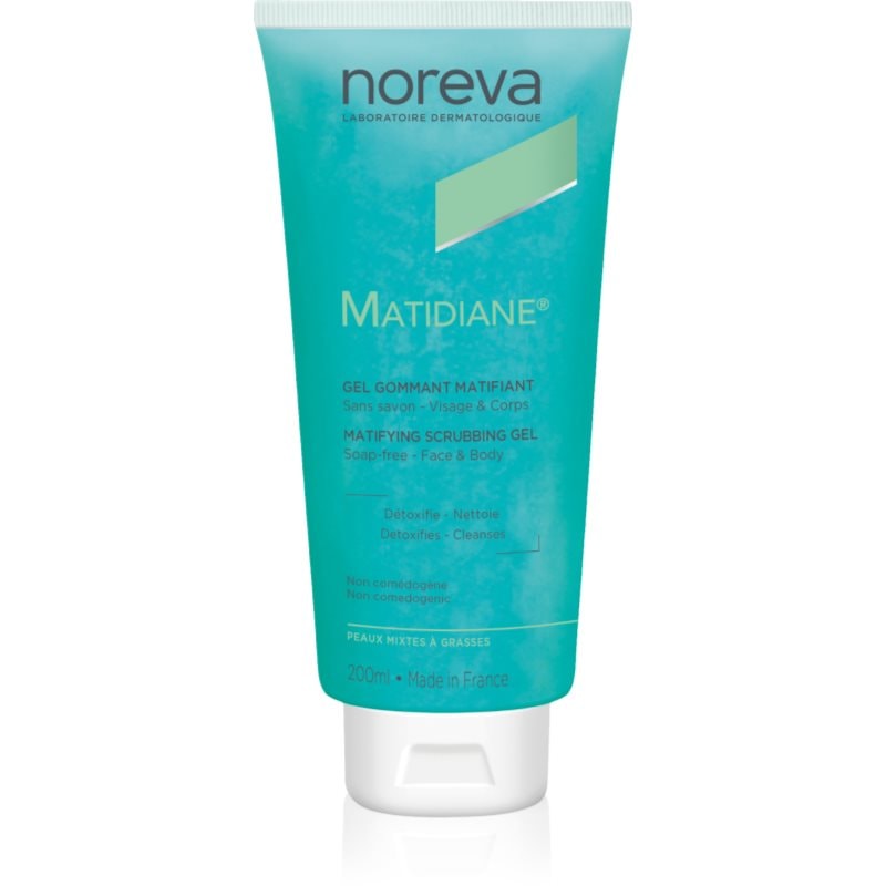Noreva Noreva Matidiane Matifying Scrubbing Gel почистващ пилинг гел за мазна и проблемна кожа - Унисекс парфюм 200мл - Сравни цени от 1 магазин с безплатна доставка