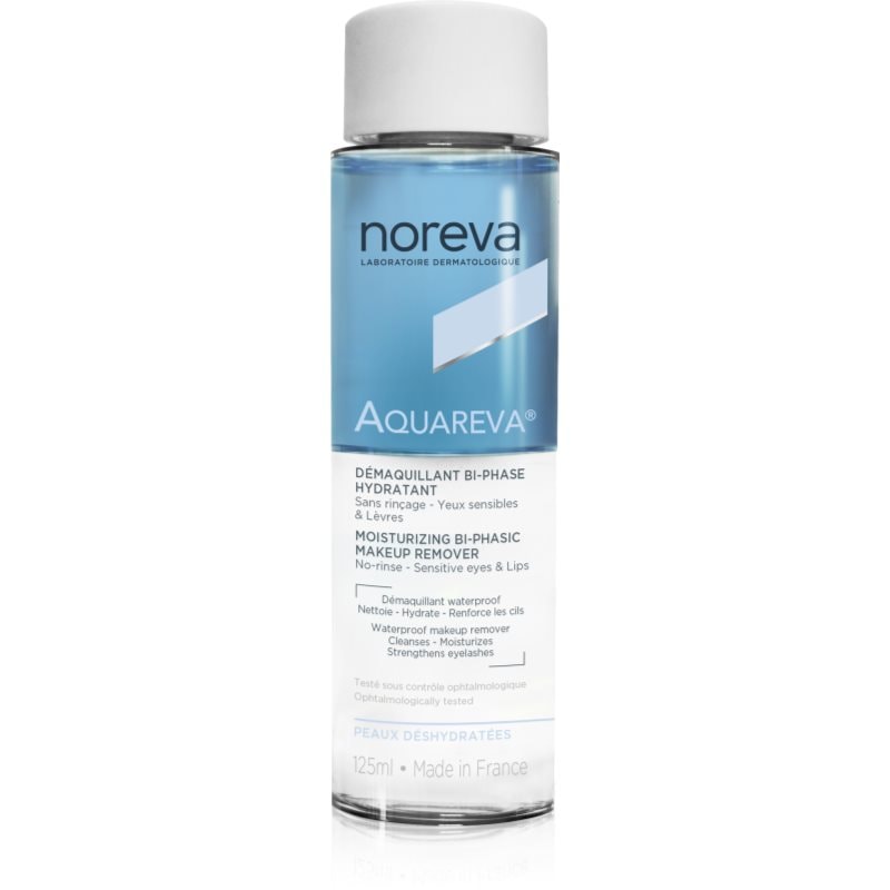 Noreva Noreva Aquareva Moisturizing Bi-Phasic Makeup Remover двуфазен продукт за почистване на грим - Унисекс парфюм 125мл - Сравни цени от 1 магазин с безплатна доставка