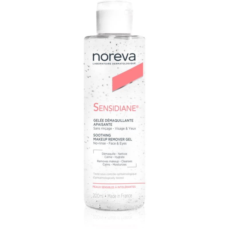 Noreva Sensidiane Soothing Make-up Remover Gel почистващ и премахващ грима гел