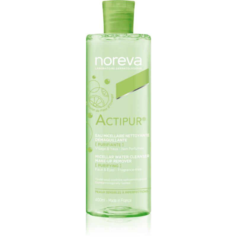 Noreva Noreva Actipur Micellar Water Cleanser мицеларна вода за почистване - Унисекс парфюм 400мл - Сравни цени от 1 магазин с безплатна доставка