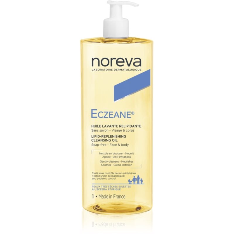 Noreva Eczeane Lipid-Replenishing Cleansing Oil почистващ олио гел за лице и тяло