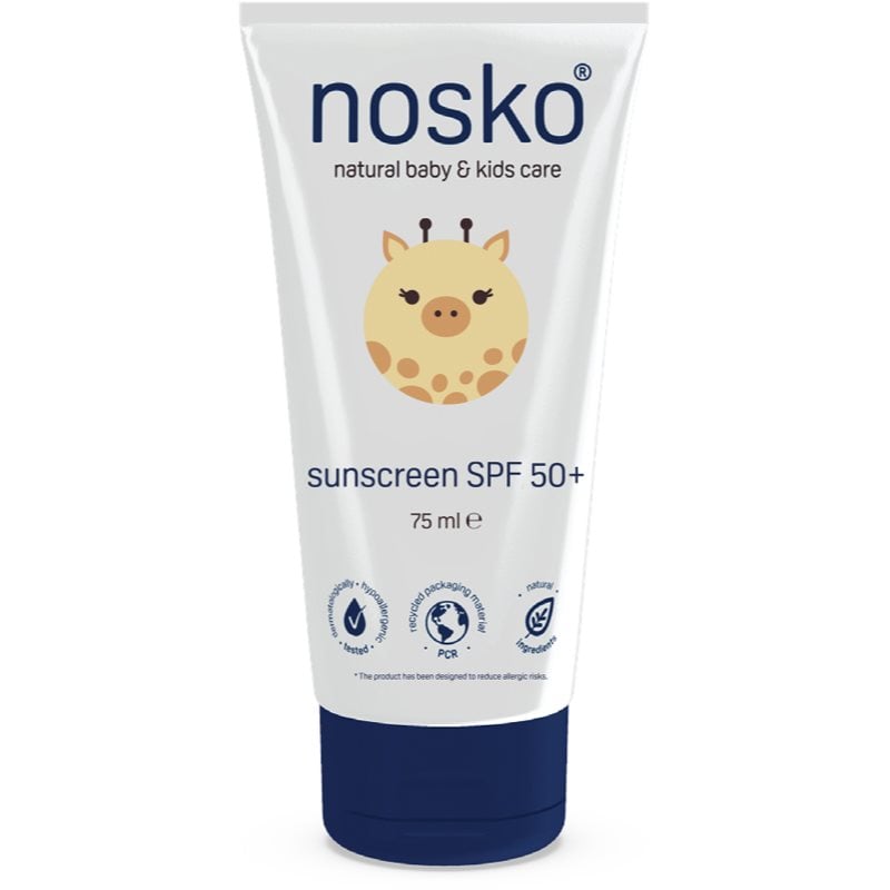 Nosko Baby Sunscreen SPF 50+ детски крем за слънчеви бани SPF 50+