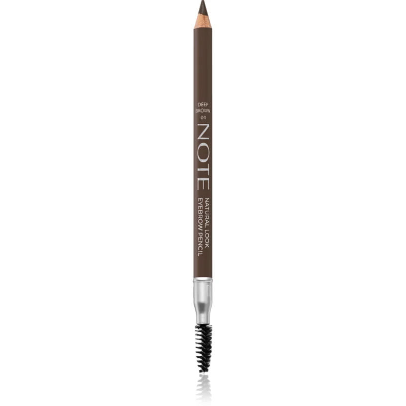 Note Cosmetique Natural Look молив за вежди с четка 04 Deep Brown - Грим - Сравни цени от 1 магазин с безплатна доставка