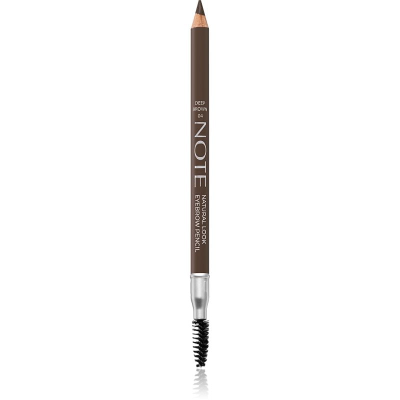 Note Cosmetique Natural Look молив за вежди с четка 04 Deep Brown - Грим - Сравни цени от 1 магазин с безплатна доставка