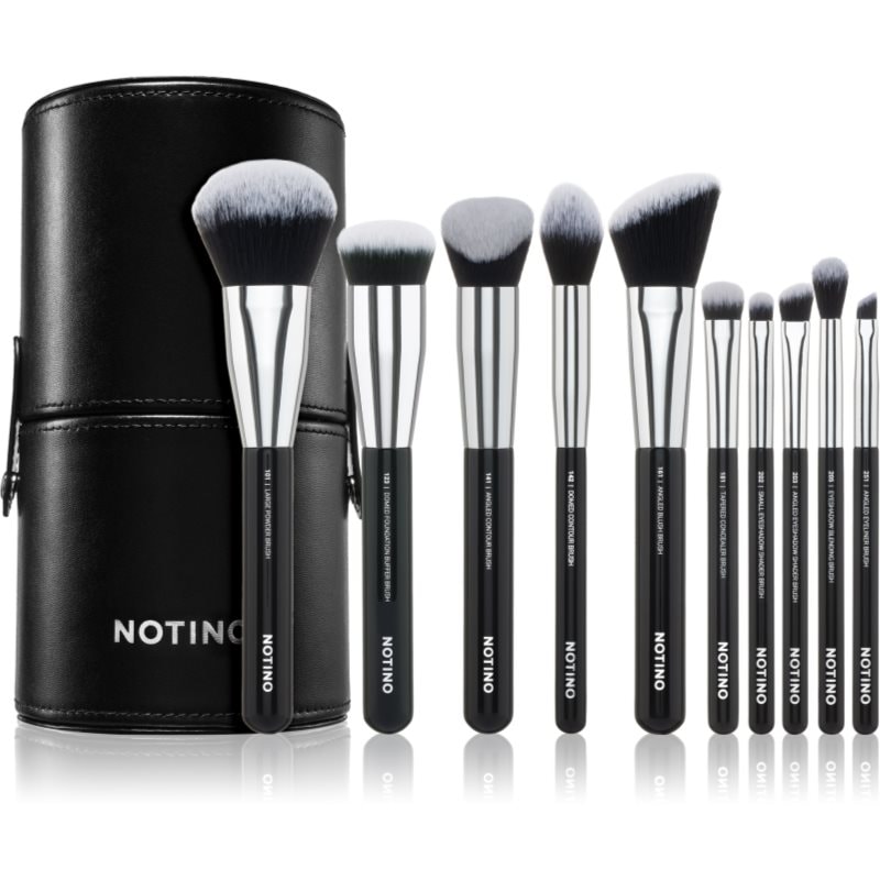 Notino Makeup Brushes Advanced Professional Make-Up Brush Set комплкет четки с калъф - Грим - Сравни цени от 1 магазин с безплатна доставка