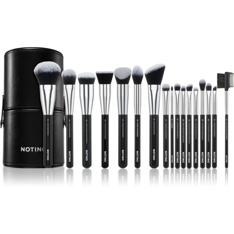 Notino Notino Makeup Brushes Make-Up Artist Professional Make-Up Brush Set комплкет четки с калъф - Унисекс парфюм - Сравни цени от 1 магазин с безплатна доставка