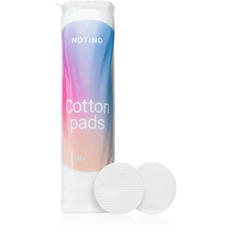 Notino Cotton Pads Round Памучни тампони за премахване на грим и почистване на лице