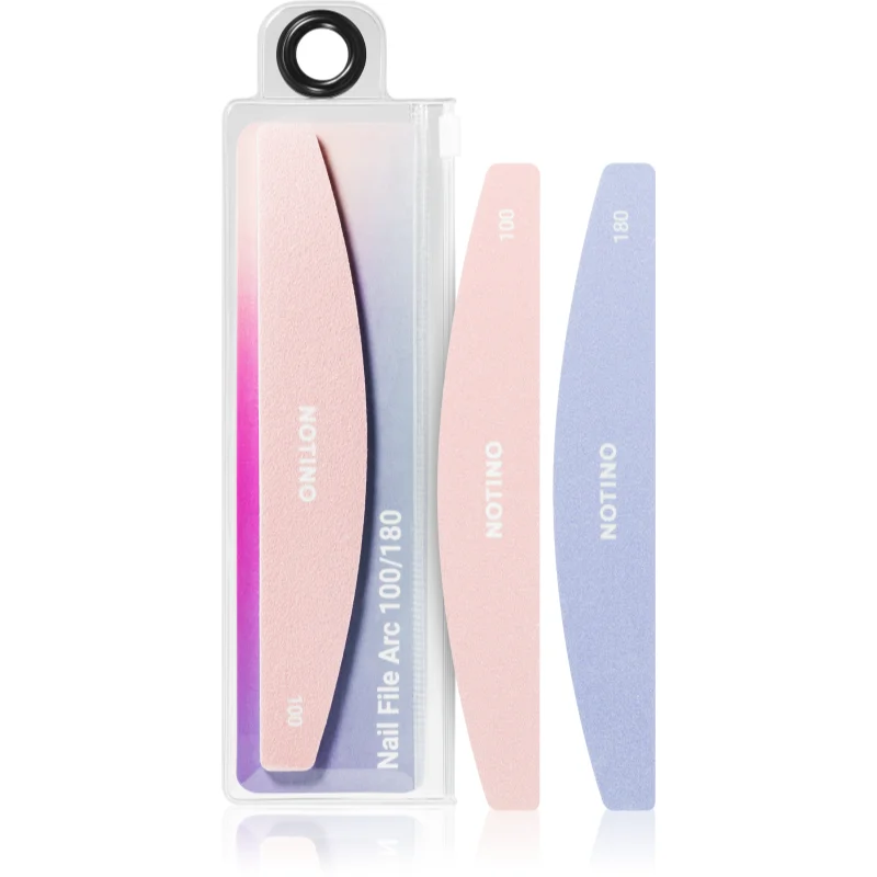 Notino Nail Tools Nail File Arc класически пила за нокти с две повърхности 100/180 - Грим - Сравни цени от 1 магазин с безплатна доставка