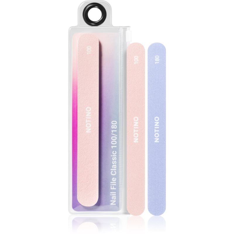 Notino Notino Nail Tools Nail File Classic класически пила за нокти с две повърхности Classic 100/180 - Унисекс парфюм 1мл - Сравни цени от 1 магазин с безплатна доставка