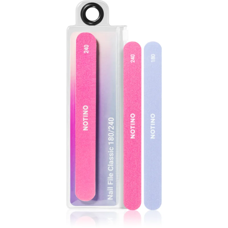 Notino Nail Tools Nail File Classic класически пила за нокти с две повърхности Classic180/240 - Грим - Сравни цени от 1 магазин с безплатна доставка