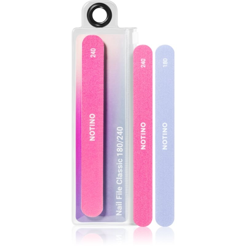Notino Notino Nail Tools Nail File Classic класически пила за нокти с две повърхности Classic180/240 - Унисекс парфюм 1мл - Сравни цени от 1 магазин с безплатна доставка