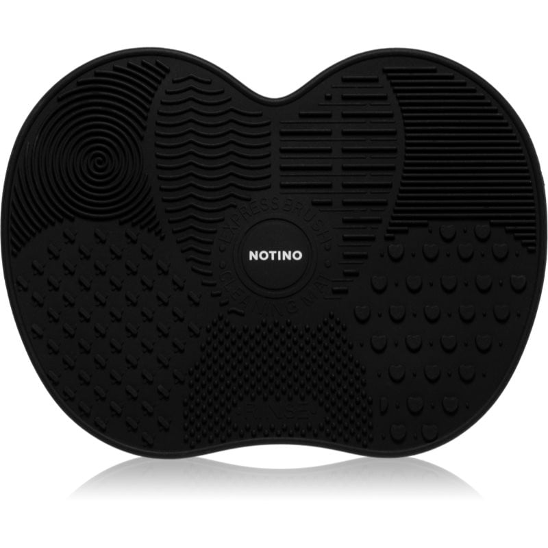 Notino Makeup Brushes Silicone Cleaning Mat For Make-Up Brushes почистваща подложка за четки Black 1 бр.