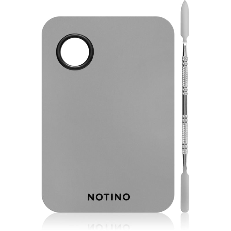 Notino Makeup Brushes Professional Mixing Palette With Spatula Палитра за смесване на грим с шпатула - Грим - Сравни цени от 1 магазин с безплатна доставка