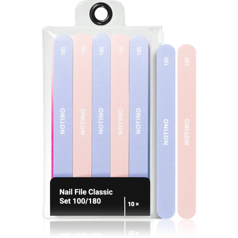 Notino Nail File Classic Set 100/180 комплект пили за нокти - Комплект - Сравни цени от 1 магазин с безплатна доставка