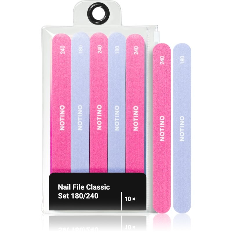 Notino Nail File Classic Set 180/240 комплект пили за нокти - Комплект - Сравни цени от 1 магазин с безплатна доставка
