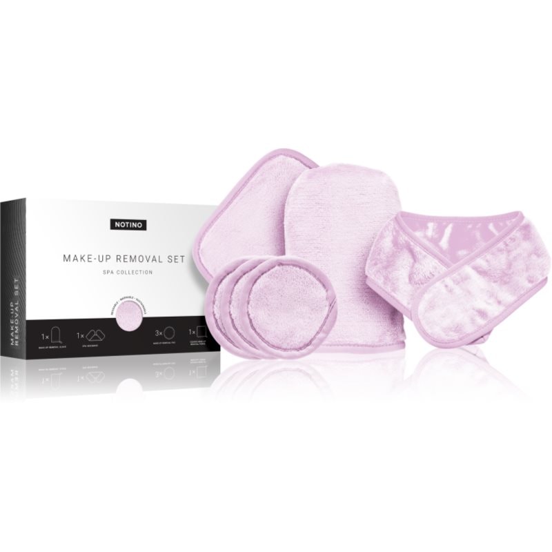 Notino Spa Collection Make-up removal set комплект за почистване на грим Lilac - Комплект - Сравни цени от 1 магазин с безплатна доставка