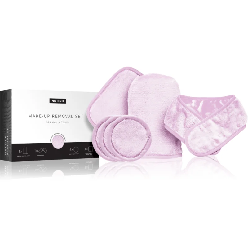 Notino Spa Collection Make-up removal set комплект за почистване на грим Lilac - Комплект - Сравни цени от 1 магазин с безплатна доставка