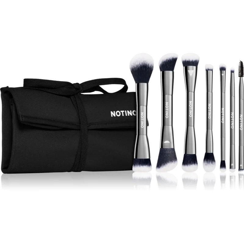 Notino Dual-End Make-Up Brush Set комплект четки - Комплект - Сравни цени от 1 магазин с безплатна доставка