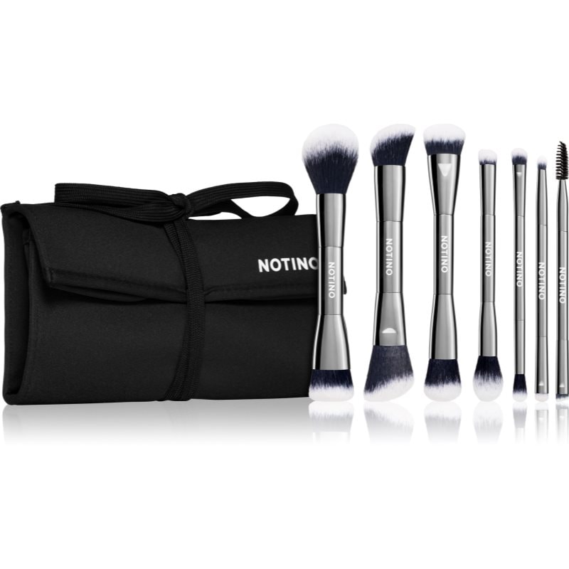 Notino Dual-End Make-Up Brush Set комплект четки - Комплект - Сравни цени от 1 магазин с безплатна доставка