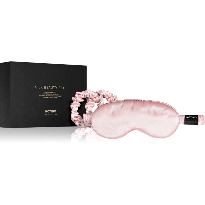 Notino Silk Collection Sleeping mask & Scrunchies Set подаръчен комплект - Комплект - Сравни цени от 1 магазин с безплатна доставка