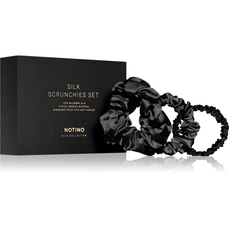 Notino Silk Collection Scrunchie Set комплект копринени ластици за коса - Комплект - Сравни цени от 1 магазин с безплатна доставка