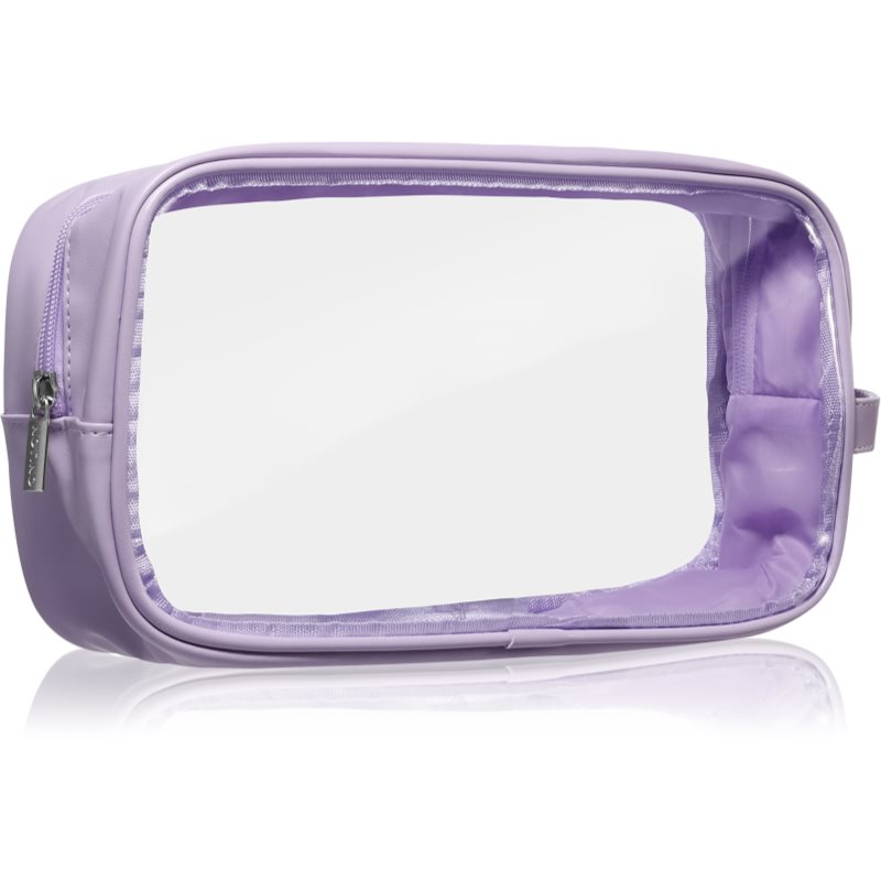 Notino Travel Collection Large Clear Organizer прозрачна козметична чантичка L Purple - Грижа за тяло - Сравни цени от 1 магазин с безплатна доставка