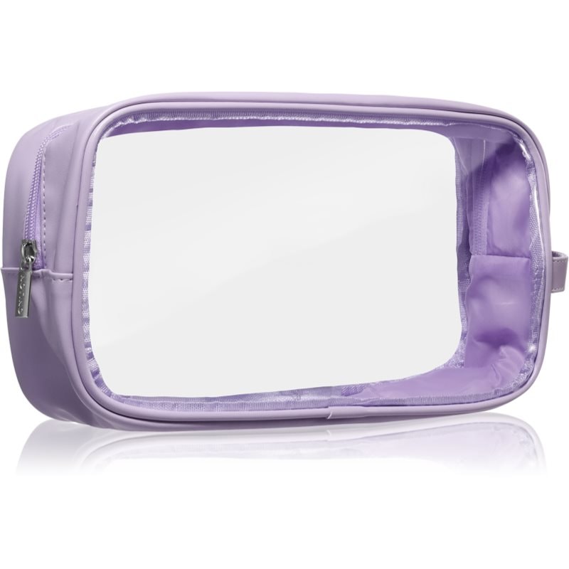Notino Travel Collection Large Clear Organizer прозрачна козметична чантичка L Purple - Грижа за тяло - Сравни цени от 1 магазин с безплатна доставка