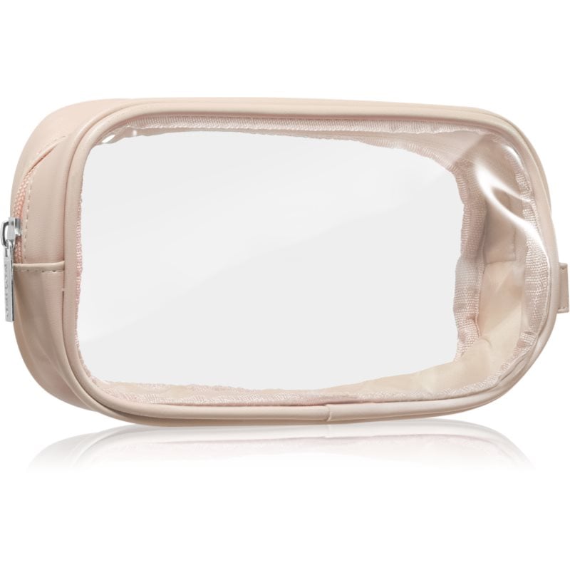 Notino Travel Collection Small Clear Organizer прозрачна козметична чантичка транспарентен S Beige 20x10x5 cm