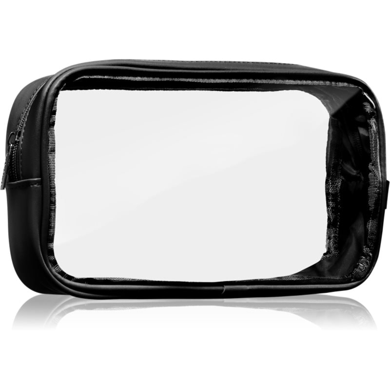 Notino Travel Collection Small Clear Organizer прозрачна козметична чантичка транспарентен S Black 20x10x5 cm - Грижа за тяло - Сравни цени от 1 магазин с безплатна доставка