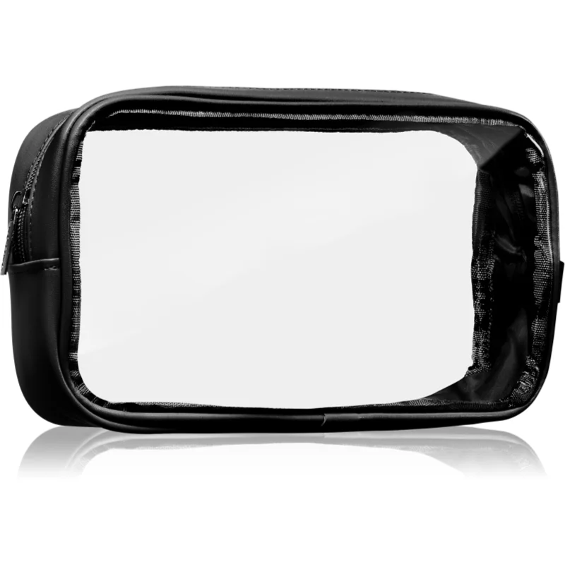 Notino Travel Collection Small Clear Organizer прозрачна козметична чантичка транспарентен S Black 20x10x5 cm - Грижа за тяло - Сравни цени от 1 магазин с безплатна доставка