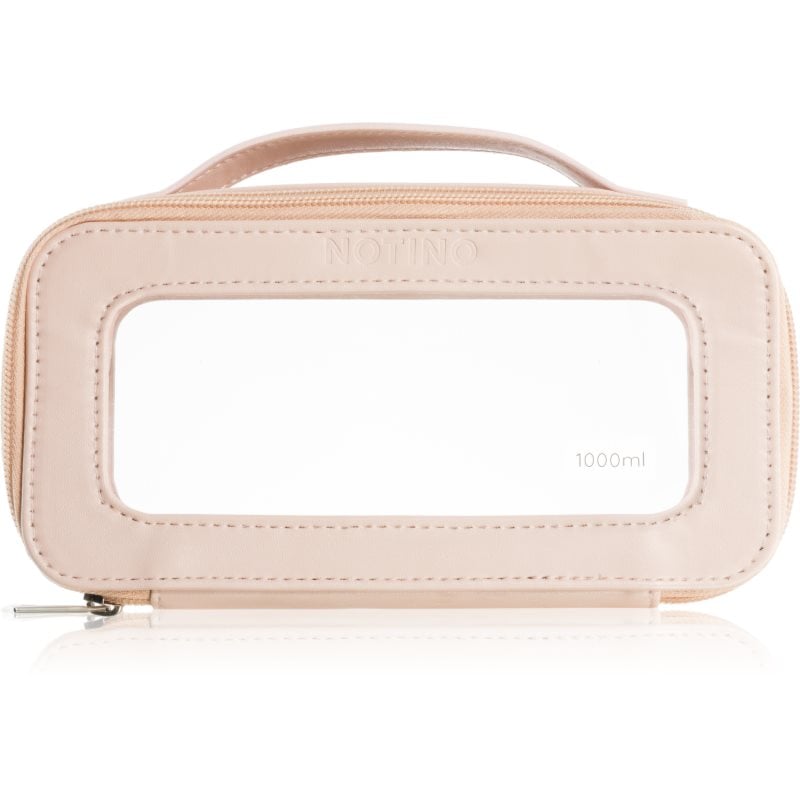 Notino Travel Collection In-Flight Pouch козметично куфарче Beige 20x10x5 cm