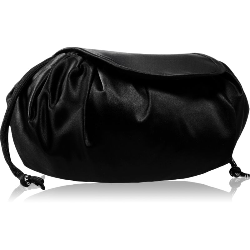 Notino Travel Collection Drawstring Make-Up Bag широка чанта за грим Black