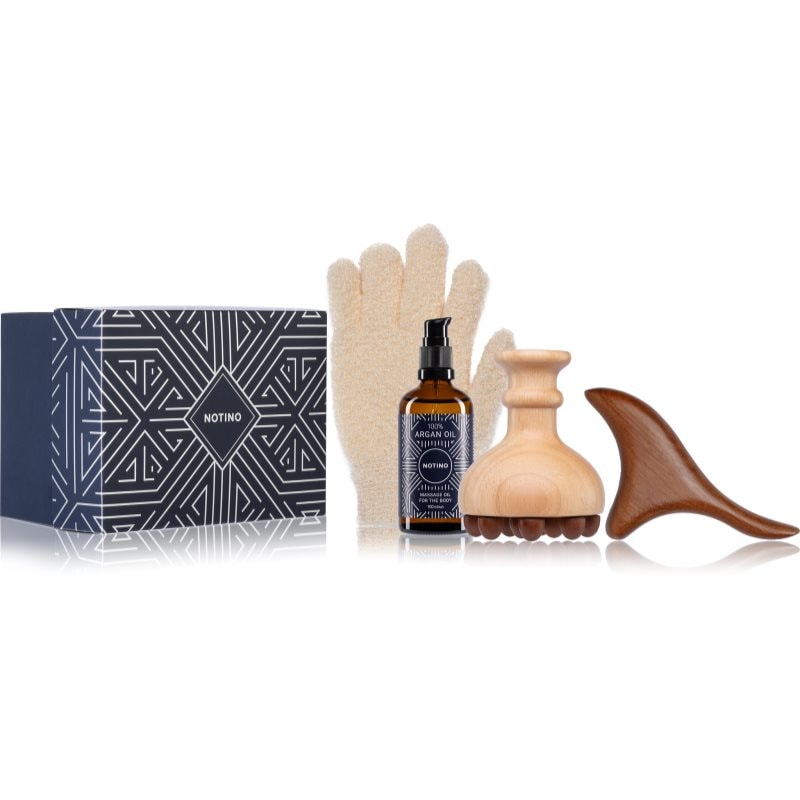 Notino Gift Set Argan Oil Body Massage Gift Set подаръчен комплект за жени - Комплект - Сравни цени от 1 магазин с безплатна доставка